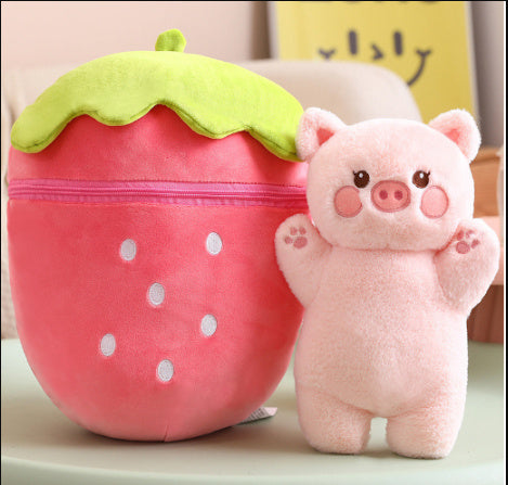 Such A Cute Strawberry Rabbit Sofa