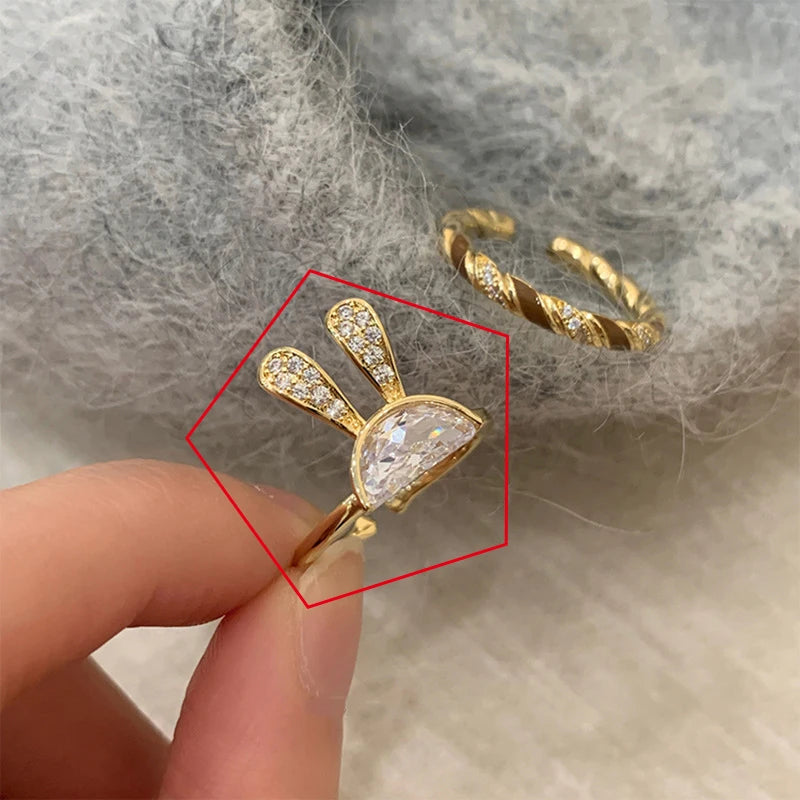Super Cute Bunny Rings