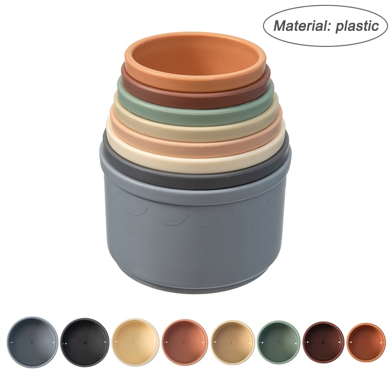 8 Pieces Stacking Cups For Bunnies