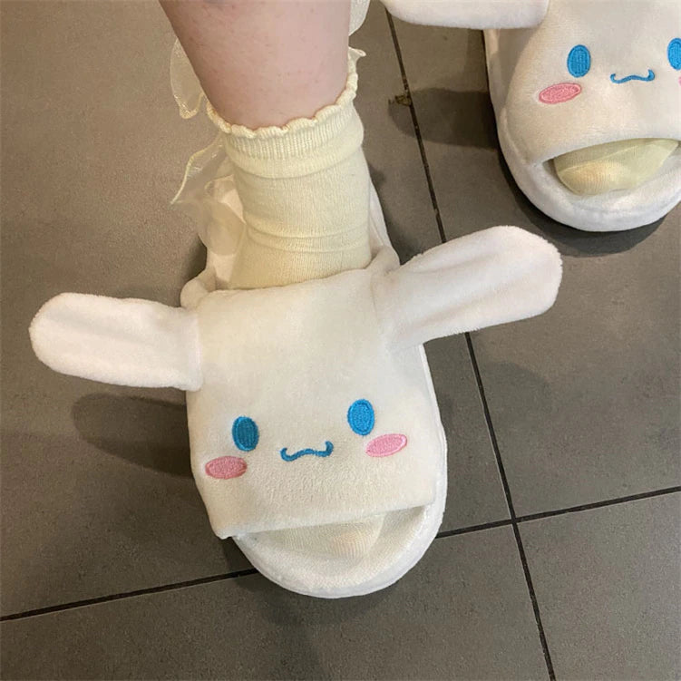 Such A Cute Bunny Slippers - Pop Up Ears