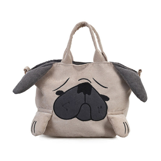 Such A Cute Pug Shoulder Bag