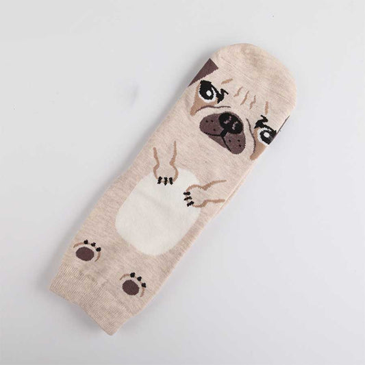 Such A Cute Pug Socks