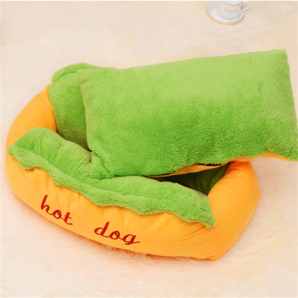 Such A Cute Hot Dog Bed