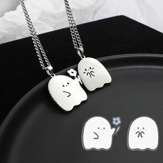 Such a Cute Ghost Necklace