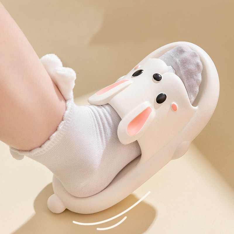 Such Cute Rabbit Slippers - For Kids And Women