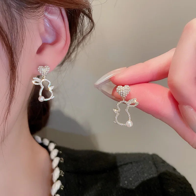 Such A Cute Rabbit Earrings