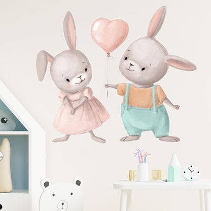 Such A Cute Bunny Wall Stickers