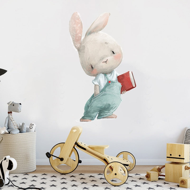 Such A Cute Bunny Wall Stickers