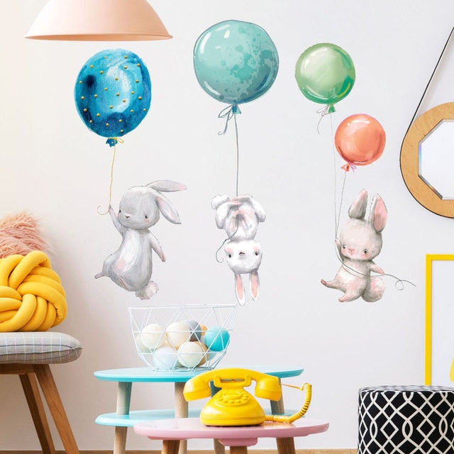 Such A Cute Bunny Wall Stickers