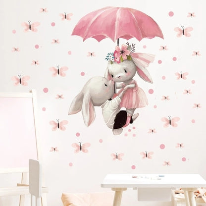 Such A Cute Bunny Wall Stickers