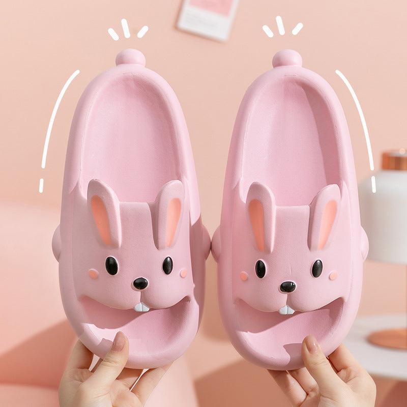 Such Cute Rabbit Slippers - For Kids And Women