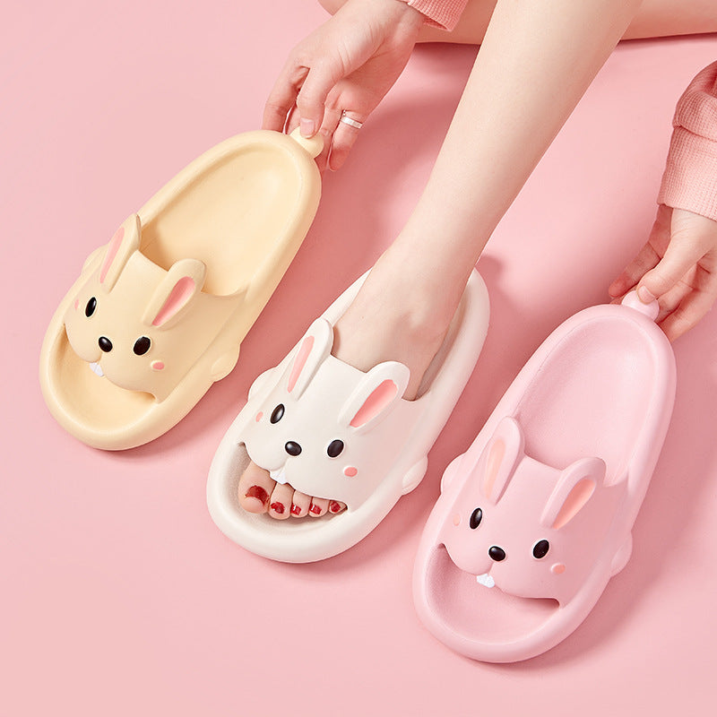 Such Cute Rabbit Slippers - For Kids And Women