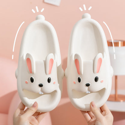 Such Cute Rabbit Slippers - For Kids And Women