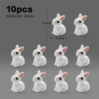 Such Cute And Realistic Little Bunny Figures