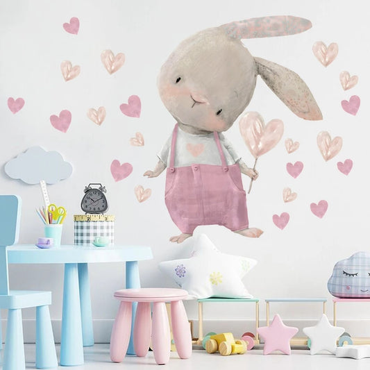 Such A Cute Bunny Wall Stickers