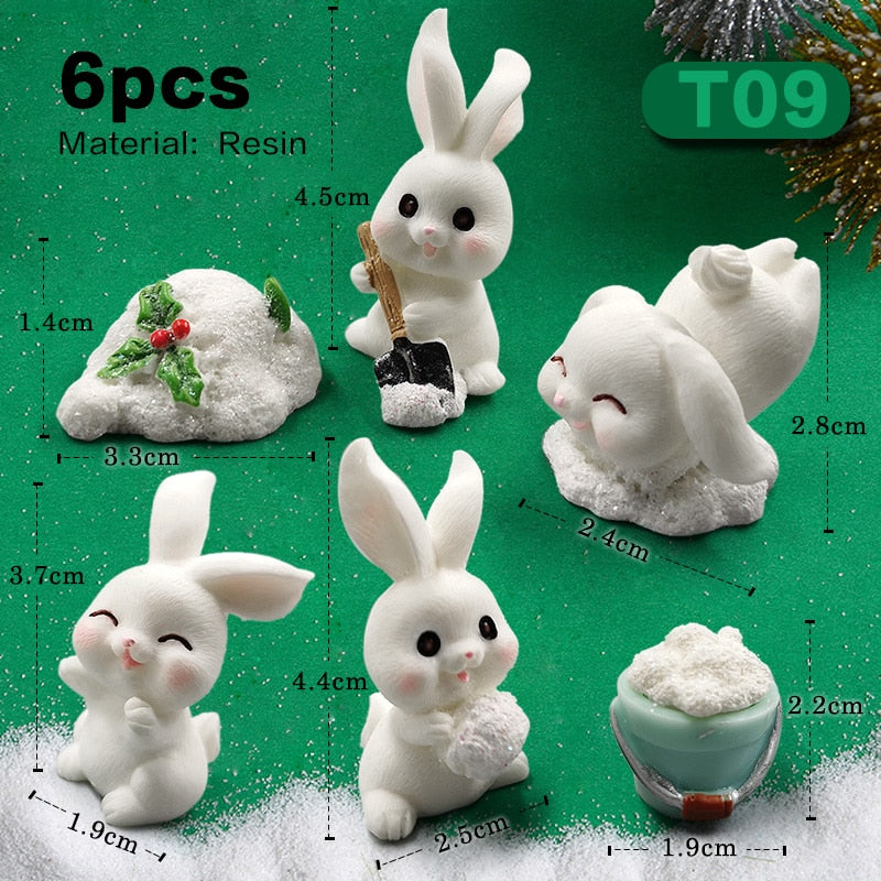 Such Cute And Realistic Little Bunny Figures