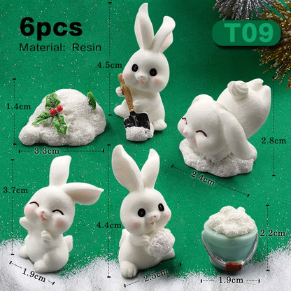 Such Cute And Realistic Little Bunny Figures