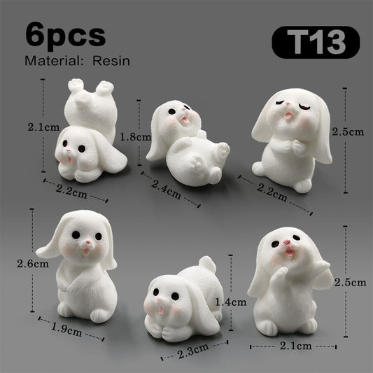 Such Cute And Realistic Little Bunny Figures