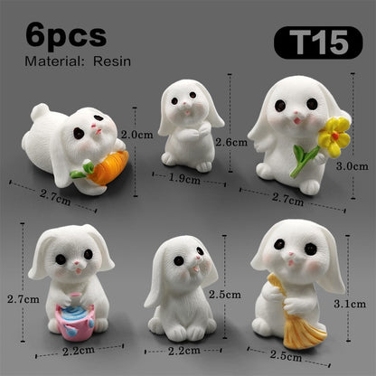 Such Cute And Realistic Little Bunny Figures