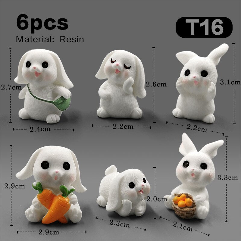 Such Cute And Realistic Little Bunny Figures