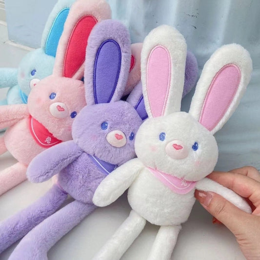 The Cutest Stuffed Bunny Toy With Pull Up Ears